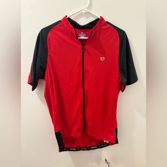 New Men’s Pearl Izumi Select XL Red/Black Short Sleeve Cycling Jersey Full - Picture 2 of 9